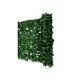 Plastic hedge for balcony fence anti-sight 300x100 cm dark green artificial leaves covering net true to life 