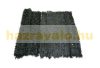 Plastic hedge for balcony fence anti-sight 300x100 cm dark green pine effect artificial needles covering net lifelike