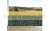 Plastic hedge for balcony fence anti-sight 300x150 cm dark green pine effect artificial conifers covering net lifelike 