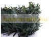 Plastic hedge for balcony fence anti-sight 300x150 cm dark green pine effect artificial conifers covering net lifelike 