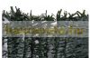 Plastic hedge for balcony fence anti-sight 300x150 cm dark green pine effect artificial conifers covering net lifelike 