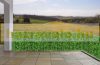 Plastic hedge for balcony fence anti-sight 300x100 cm light green artificial leaves covering net true to life 