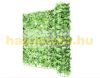 Plastic hedge for balcony fence anti-sight 300x150 cm light green artificial leaves covering net lifelike 