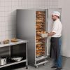 16 szintes ételmelegítő szekrény 1800W, rozsdamentes acél ételmelegítő szekrény víztálcával