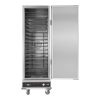 16 szintes ételmelegítő szekrény 1800W, rozsdamentes acél ételmelegítő szekrény víztálcával