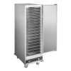 16 szintes ételmelegítő szekrény 1800W, rozsdamentes acél ételmelegítő szekrény víztálcával