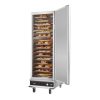 16 szintes ételmelegítő szekrény 1800W, rozsdamentes acél ételmelegítő szekrény víztálcával