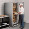 Professzionális ételmelegítő szekrény 16 szintes, rozsdamentes acél, 1800W teljesítmény