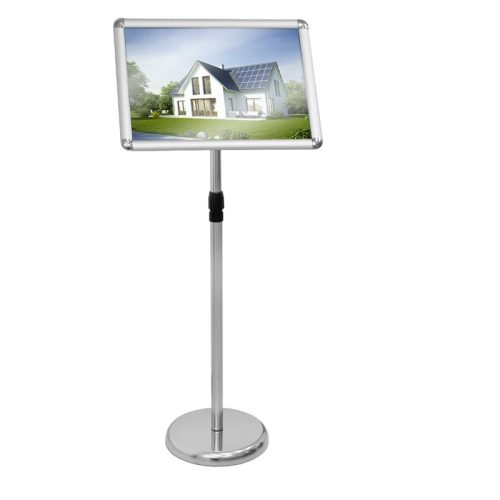 Poster holder menu holder A3 size with aluminum frame, stainless steel frame