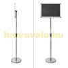 Poster holder menu holder A3 size with aluminum frame, stainless steel frame