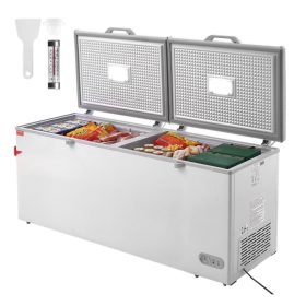   Ipari fagyasztó 561 literes fagyasztóláda osztott felsővel és dupla zárófedéllel szabadon álló kereskedelmi mélyhűtő