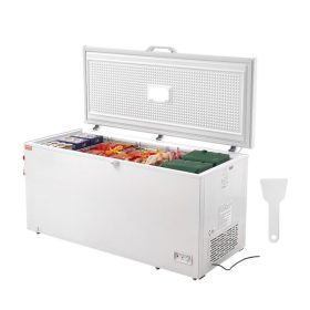   Ipari fagyasztó 488 liter fagyasztóláda 4 kivehető kosár, szabadon álló kereskedelmi mélyhűtőláda