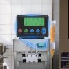 Csavaros fagyigép 1800W 3 íz, asztali fagylaltkészítő LCD vezérlés, automata tisztítás és előhűtés