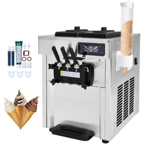 Professzionális olasz fagyigép 3 íz 18–28 l/h kapacitással fagylaltkészítő gép