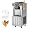 Professzionális fagyigép 34–44 liter/óra kapacitás, 1850W, 3 íz, rozsdamentes acél, LED vezérlőpanel