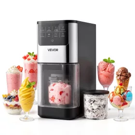   Fagylaltgép 7 az 1-ben fagylaltkészítő gelato, sorbet, milkshake és frozen yogurt készítéséhez, 800W
