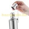Olajfáklya rozsdamentes acél 115 cm 6db inox kerti fáklya védőkupakkal