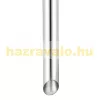 Olajfáklya rozsdamentes acél 115 cm 6db inox kerti fáklya védőkupakkal