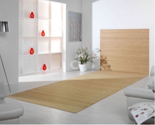 Bamboo carpet DUO for both walls and floors, light 50x80 cm in several sizes and colors! 