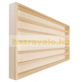 Fali vitrin modell szekrény polc 100x58x8,5 cm kisautó, modellvasút gyűjtő plexi tolóajtóval