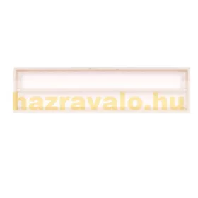 Fali vitrin modell szekrény 2 polc 110 x 20 x 8,5 cm makett kisautó, modellvasút gyűjtő plexi tolóaj