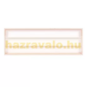Fali vitrin modell szekrény 3 polc 110 x 30 x 8,5 cm makett kisautó, modellvasút gyűjtő plexi tolóaj