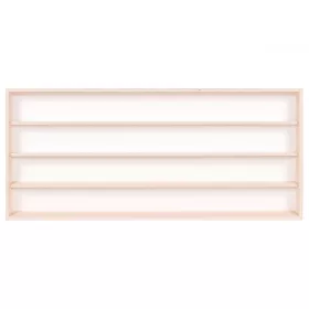 Fali vitrin modell szekrény 54polc 120x39x8,5 cm kisautó, kisautó, modellvasút gyűjtő plexi tolóajtó