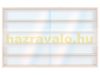 Fali vitrin modell szekrény 5 polc 120x49x8,5 cm kisautó, kisautó, modellvasút gyűjtő plexi tolóajtó