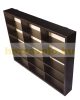 Modell falipolc fali fakkos polc 41x32 cm kisautó, modellvasút gyűjtő üveg nélkül