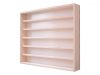 Fali vitrin modell szekrény polc 60x58x8,5 cm kisautó, gyűjtői polc plexi tolóajtóval