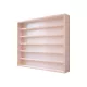 Fali vitrin modell szekrény polc 60x58x8,5 cm kisautó, gyűjtői polc plexi tolóajtóval