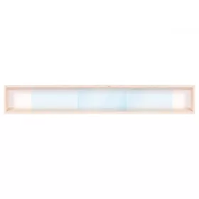   Fali vitrin modell szekrény 1 polc 70x11X8,5 cm kisautó, gyűjtői polc plexi tolóajtóval