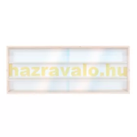 Fali vitrin modell szekrény 3 polc 80x30x8,5 cm kisautó, kisautó, modellvasút gyűjtő plexi tolóajtóv
