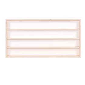   Modell szekrény üveges fali polc 90x38x8,5 cm kisautó, gyűjtői polc