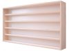 Model cabinet glass wall shelf 5 shelves 90x49x8.5 cm small car, collector's shelf