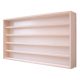 Model cabinet glass wall shelf 5 shelves 90x49x8.5 cm small car, collector's shelf