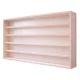Modell szekrény üveges fali polc 90x49x8,5 cm kisautó, gyűjtői polc