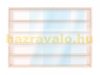 Modell szekrény üveges fali polc 90x49x8,5 cm kisautó, gyűjtői polc