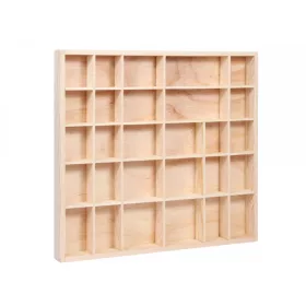   Fali vitrin modell szekrény polc 40x45 cm kisautó, modellvasút gyűjtő 