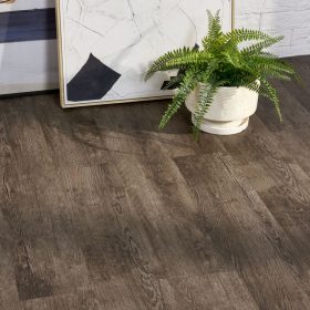   Vinyl öntapadós padlóburkolat Dark Oak 0,975 m² PVC laminált padló