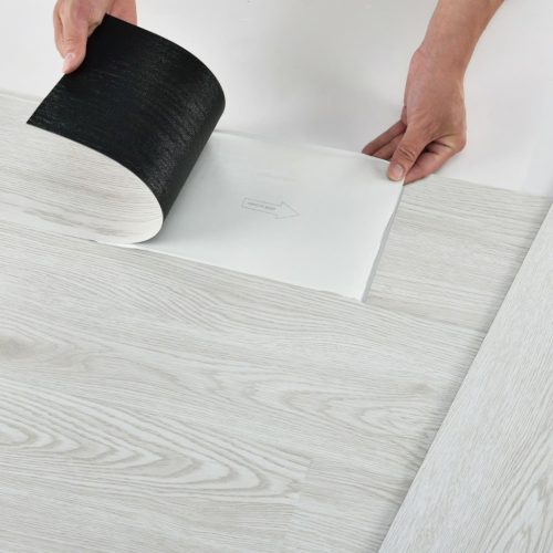Vinyl öntapadós padlóburkolat White Oak 3,92 m² PVC laminált padló 