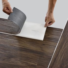   Vinyl öntapadós padlóburkolat Smoked Oak 0,975 m² PVC laminált padlólap