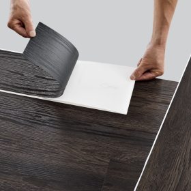   Vinyl öntapadós padlóburkolat Dark Wood Wenge 5,85 m² PVC laminált padlólap