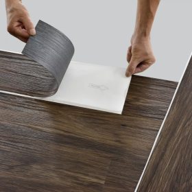   Vinyl öntapadós padlóburkolat Smoked Oak 5,85 m² PVC laminált padlólap 