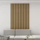 Akusztikus fali panel 4db 120x60 cm sötét tölgyfa hatású lamellás falburkolat dekorpanel