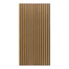 Akusztikus fali panel 4db 120x60 cm sötét tölgyfa hatású lamellás falburkolat dekorpanel