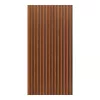 Akusztikus fali panel 4db 120x60 cm teakfa hatású lamellás falburkolat dekorpanel