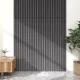Akusztikus fali panel 4db 120x60 cm szürke tölgyfa hatású lamellás falburkolat dekorpanel