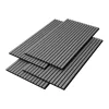 Akusztikus fali panel 4db 120x60 cm szürke tölgyfa hatású lamellás falburkolat dekorpanel