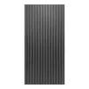 Akusztikus fali panel 4db 120x60 cm szürke tölgyfa hatású lamellás falburkolat dekorpanel